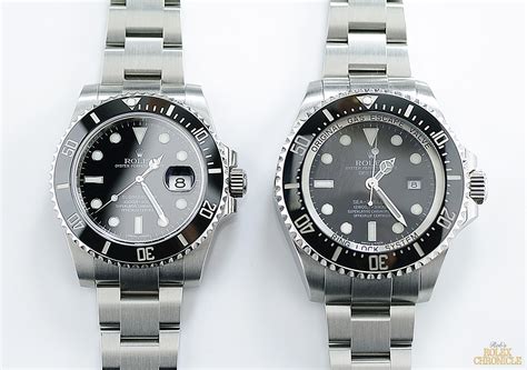 rolex sea-dweller vs submariner